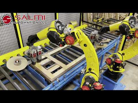 Dual Robot Pallet Nailer