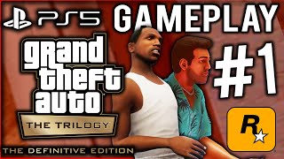 🔴GTA Trilogy Remastered PS5 GAMEPLAY WALKTHROUGH Grand Theft Auto The Trilogy The Definitive Edition