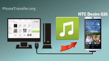 How to Copy Music from Computer to HTC Desire 826, Import Audio Files to HTC Desire 826