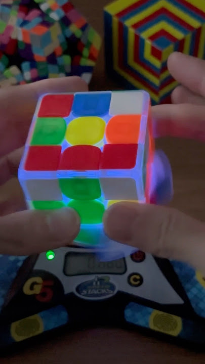 This Rubik’s Cube Can GLOW in the Dark 😳
