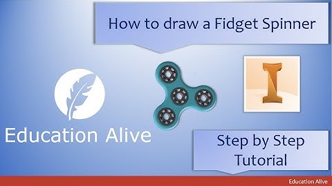 Fidget Spinner tutorial Autodesk Inventor 2021