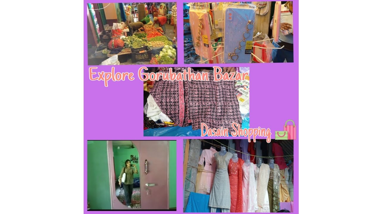 Happy Durga Puja ❣️ Dasain Shopping 🛍️ and Explore Gorubathan Bazar ||Pratiksha Tamang||