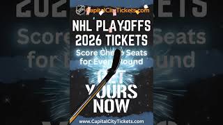 NHL Playoffs 2026 Tickets: Score Cheap Seats for Every Round at CapitalCityTickets.com
