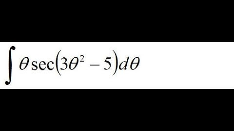 How to Integrate Trigonometric Functions | Calculus 12