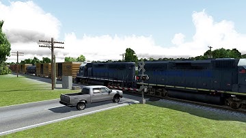 Run 8 V2 Railfanning with Custom Horns