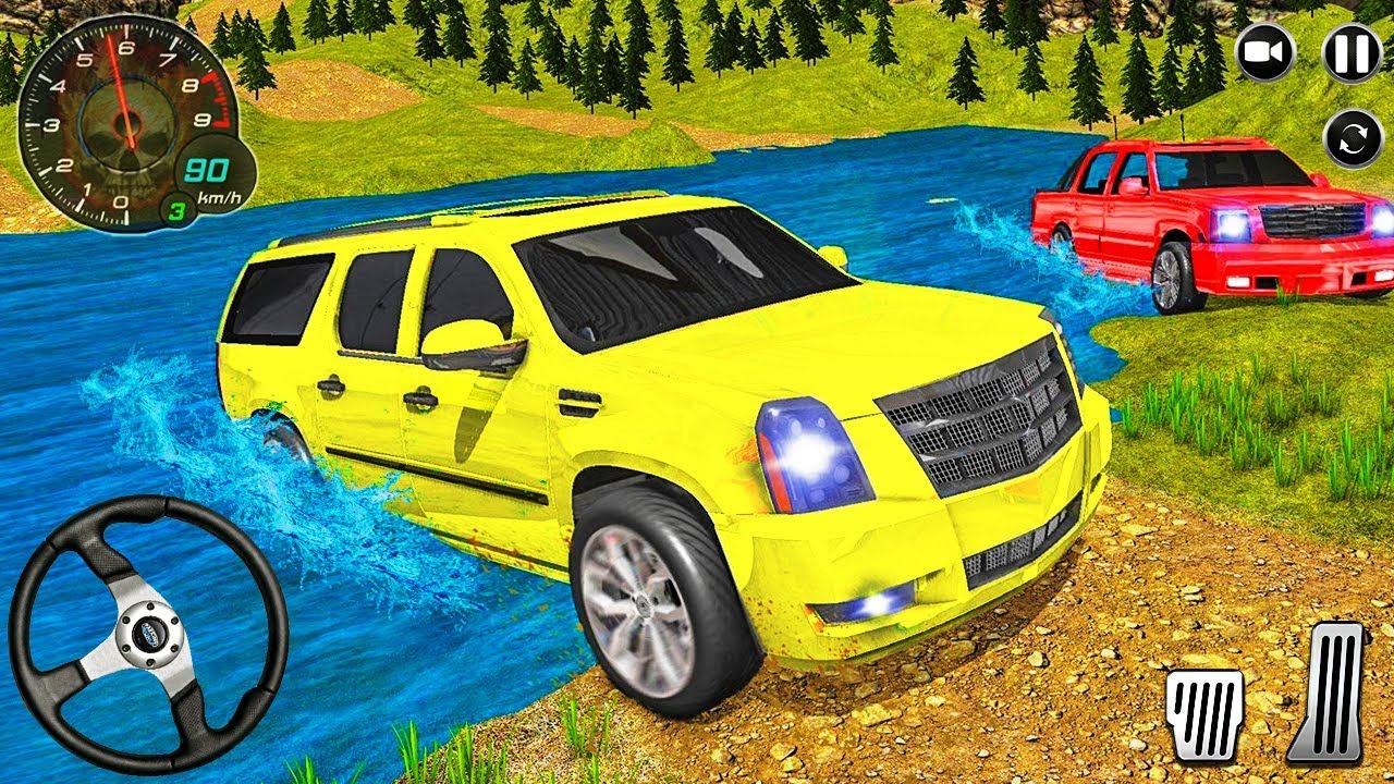 Offroad jeep simulator