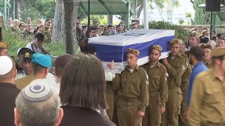 Funeral for Israeli soldier killed by Egypt guard