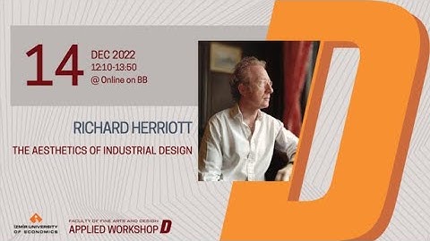 Richard Herriott: Aesthetics of Industrial Design