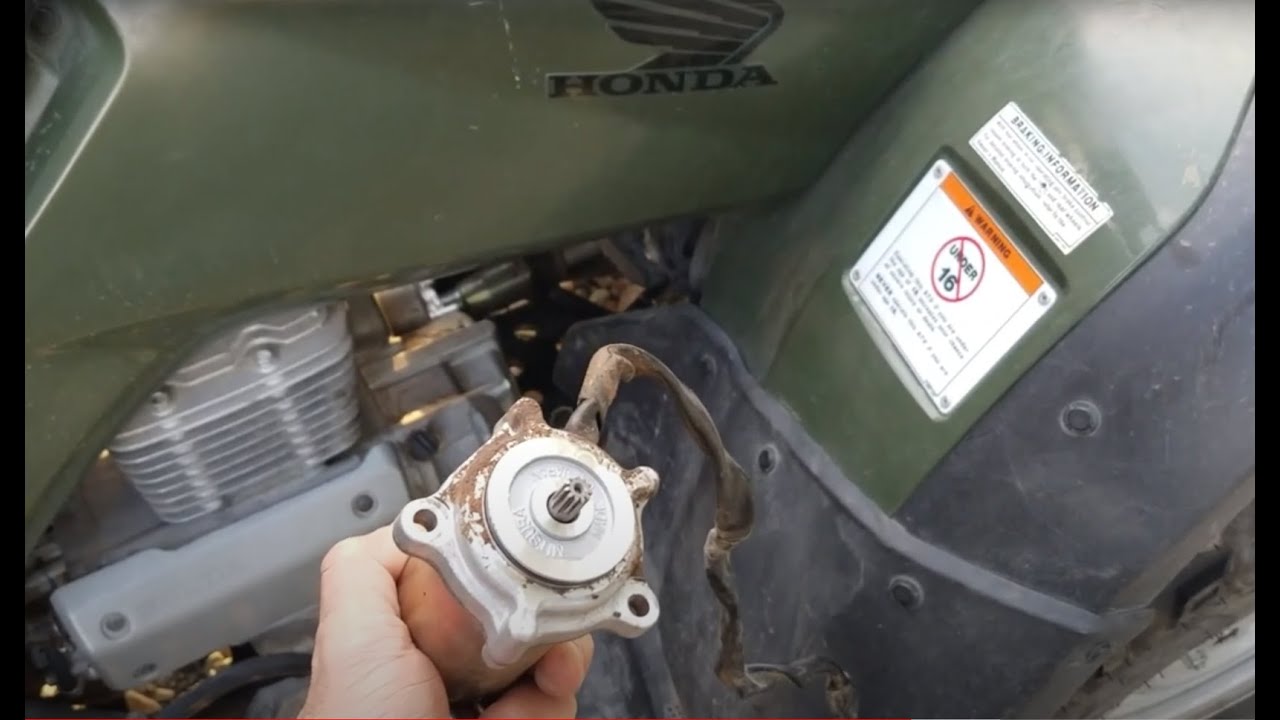 Fix Shifting Problem Honda Rancher ATV - YouTube