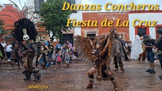 Danzas Concheros Fiesta De La Cruz, Querétaro, Querétaro, México Después De La Lluvia