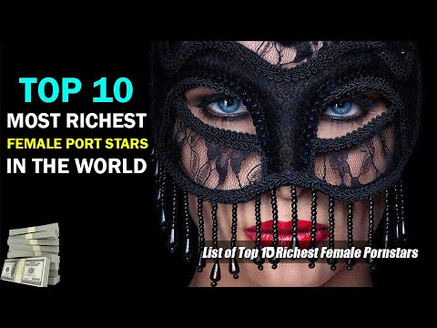 Top 10 Most Richest Female Porn Stars in the World | Hottest Female