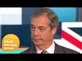 Nigel Farage Offers Boris Johnson a Non-Aggression Election Pact | Good Morning Britain