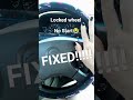 why will my car not start wheel locked ignition ignition locked fast easy fix
