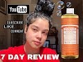 DR. BRONNER'S TEA TREE PURE CASTILE SOAP | 7 DAY REVIEW