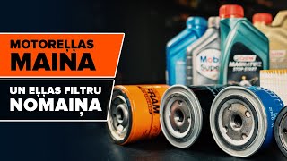 Eļļas filtrs nomainiet patstāvīgi - bezmaksas mācību video