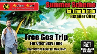 Modern Mart FREE GOA TRIP Summer Scheme || India's No.1 Mobile Skin Brand || Modern Mart Machine 🔥🔥 screenshot 2