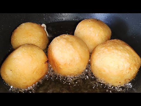 BOLITAS DE YUCA RELLENAS CON QUESO ¡Faciles y Deliciosas!
