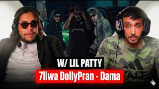 Lil Patty & Soueelt Reaction To DollyPran & 7liwa - Dama ( M/V )