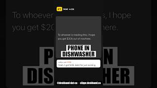 Granddaughter's phone found in dishwasher, plus 9 more posts and their best comment