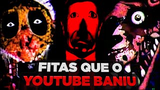 AS FITAS VHS DE FNAF QUE FORAM BANIDAS DO YOUTUBE ..