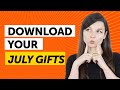 FREE Hebrew Gifts of July 2026