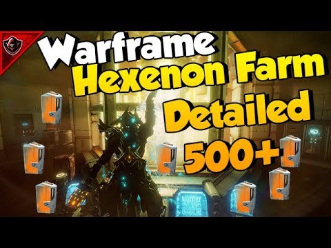 Warframe How To Farm Hexenon More Detailed