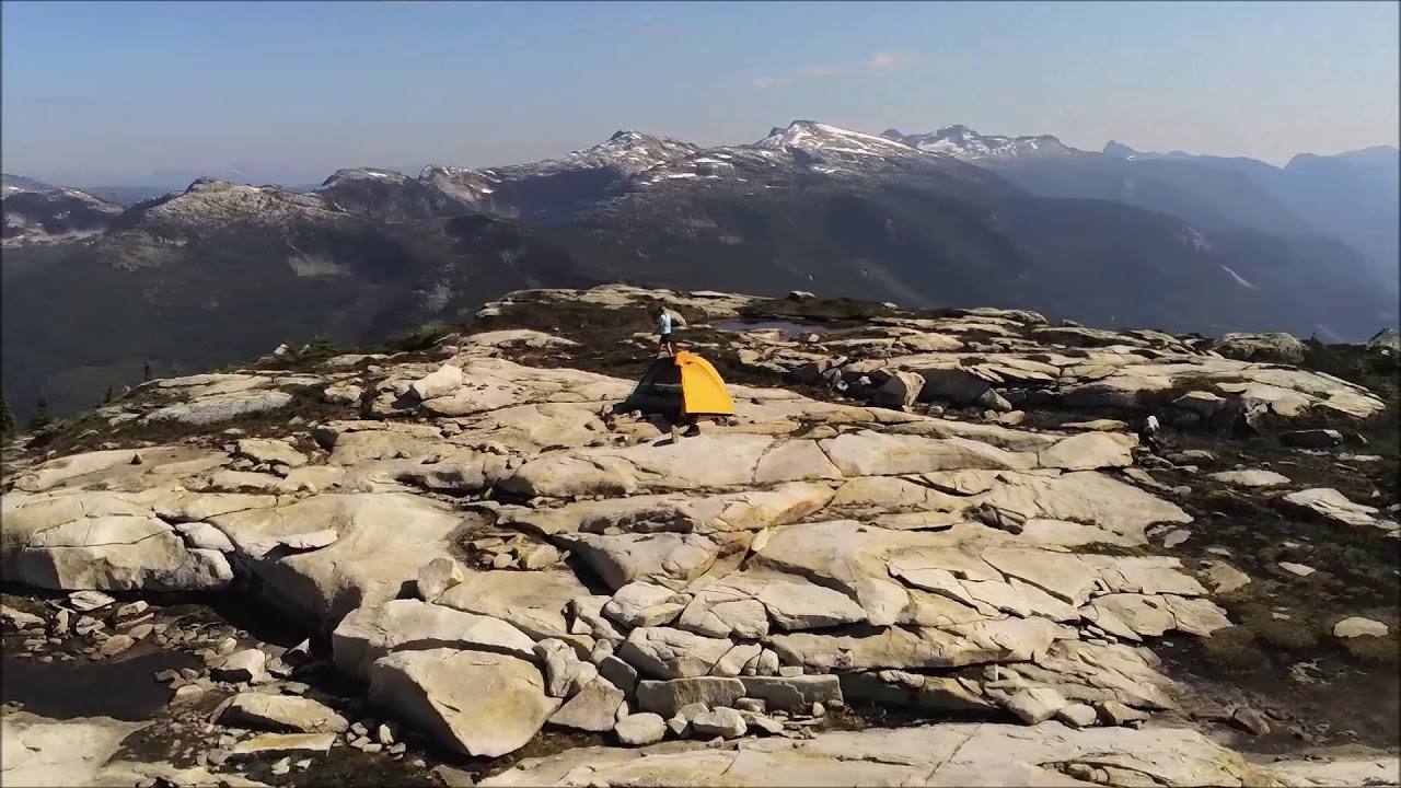 Scenic Aerial views - Centre Lakes 2019 - British Columbia