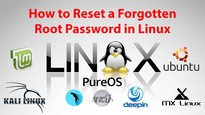 How to Reset a Forgotten Root Password in Linux 2022