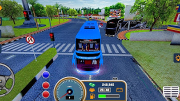 Mobile Bus Simulator Game 3D || bus driving Android mobile Gameplay 2025
