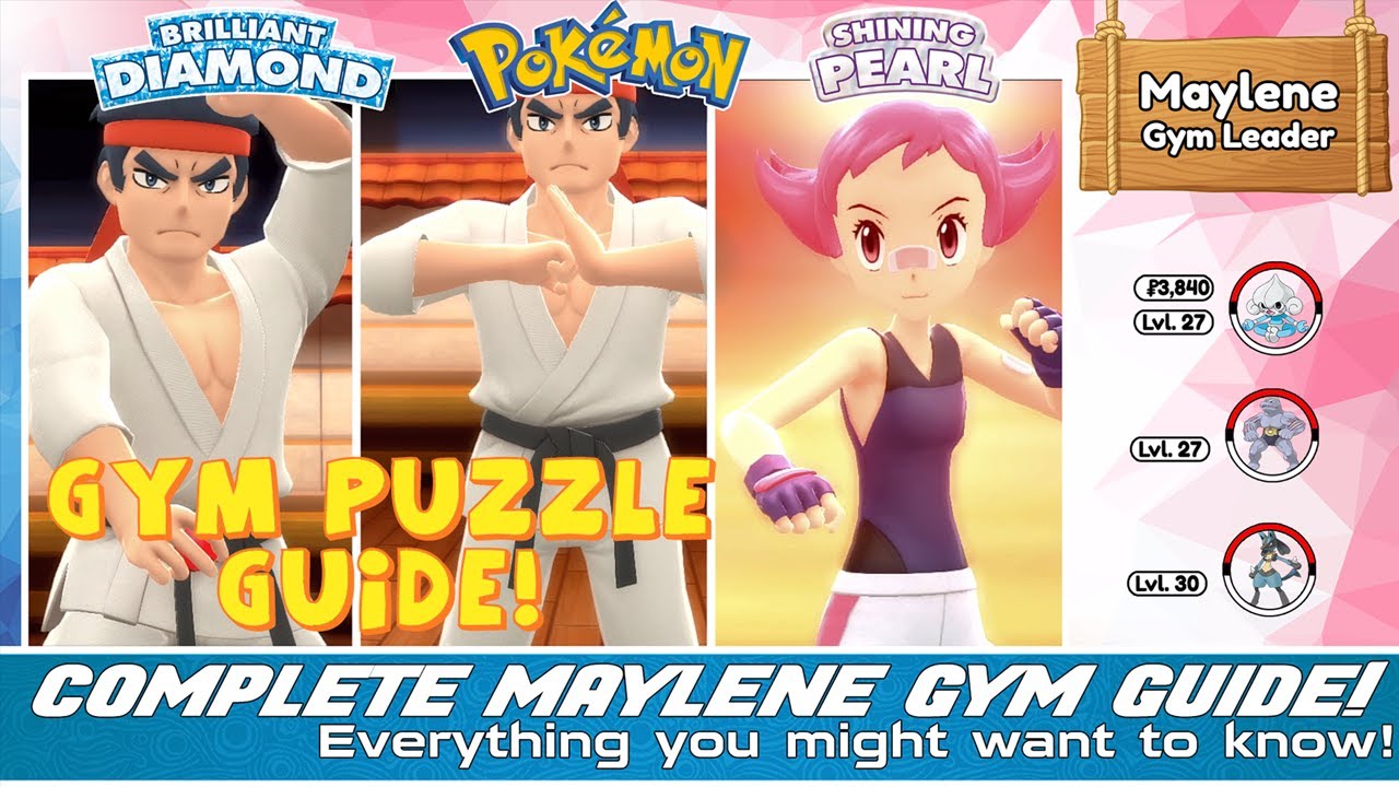 Pokemon Brilliant Diamond & Shining Pearl Gym Leader Guide