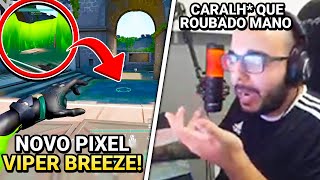 NOVO PIXEL DE VIPER NO BREEZE (MUITO ROUBADO)! SACY E A NOVA AGENTE NEON - VALORANT CLIPS