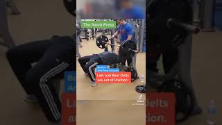 HOW To Bench With LONG ARMS💪! #shorts