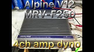 V12 alpine MRV-f250 amp dyno little power house