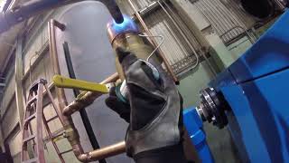 Soldering 3” Copper Pipe