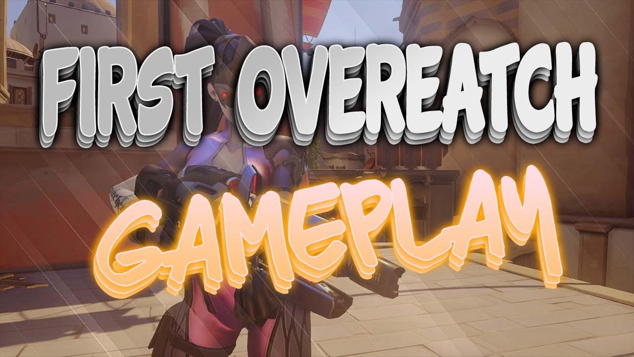 First Ever OVERWATCH UPLOAD! Amazing Game! - YouTube
