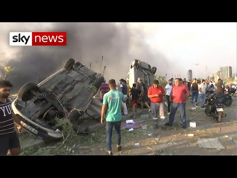 BREAKING: Huge explosion rocks Beirut