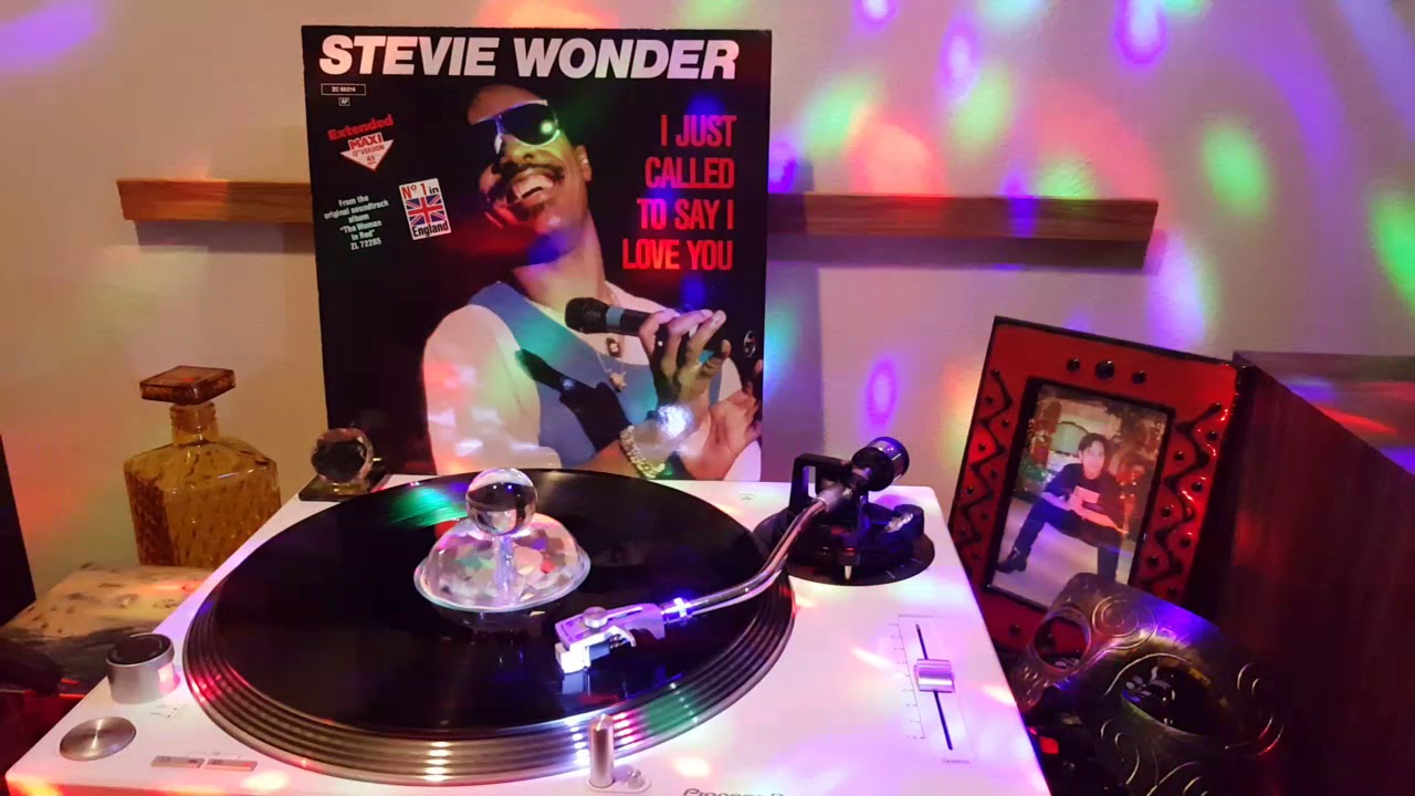 🎵 I Just Called to Say I Love You 🎤 Stevie Wonder 🎚 Extended Version 🎛 (Vinyl) 1984 🎶🎵