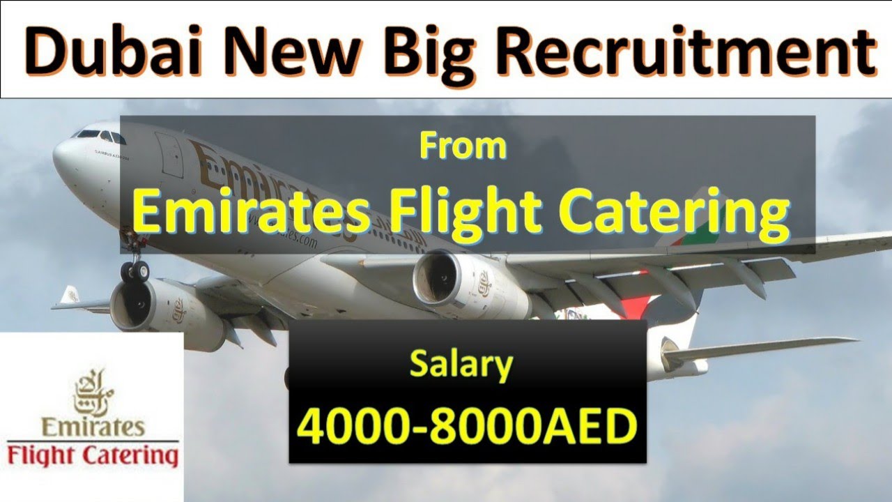 Emirates Catering Job Vacancy 2020 Apply Online Fast YouTube