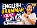Can You Pass This English Grammar Quiz? | 20 Multiple Choice Questions
