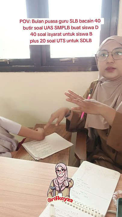 Begini jadinya kalau ujian saat Puasa❗❗