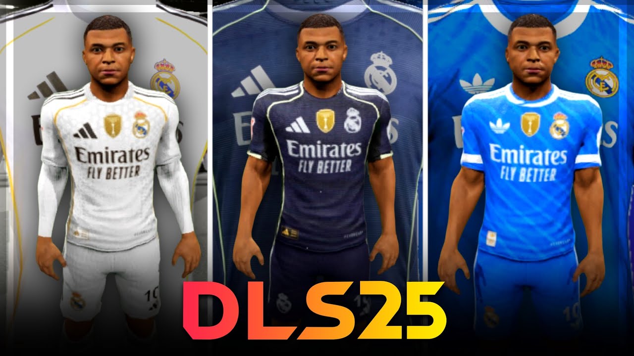 KITS REAL MADRID 25/26 PARA DLS25