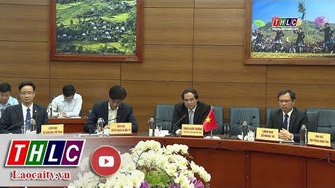 Chủ tịch UBND tỉnh Trịnh Xuân Trường tiếp và làm việc với Đại sứ Hàn Quốc tại Việt Nam | THLC