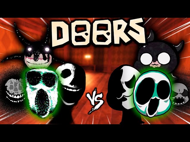 DESAFIO: ENCONTREI TODOS OS MONSTROS DE DOORS!! - ROBLOX 