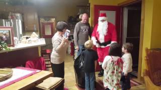 Santa visits 2016