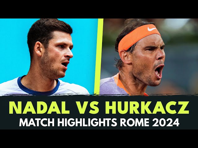 Rafa Nadal vs Hubert Hurkacz Highlights | Rome 2024 class=