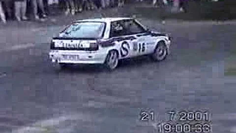 Rally Azpeitia 2001 (Urraki bajando) Axier Martin ...