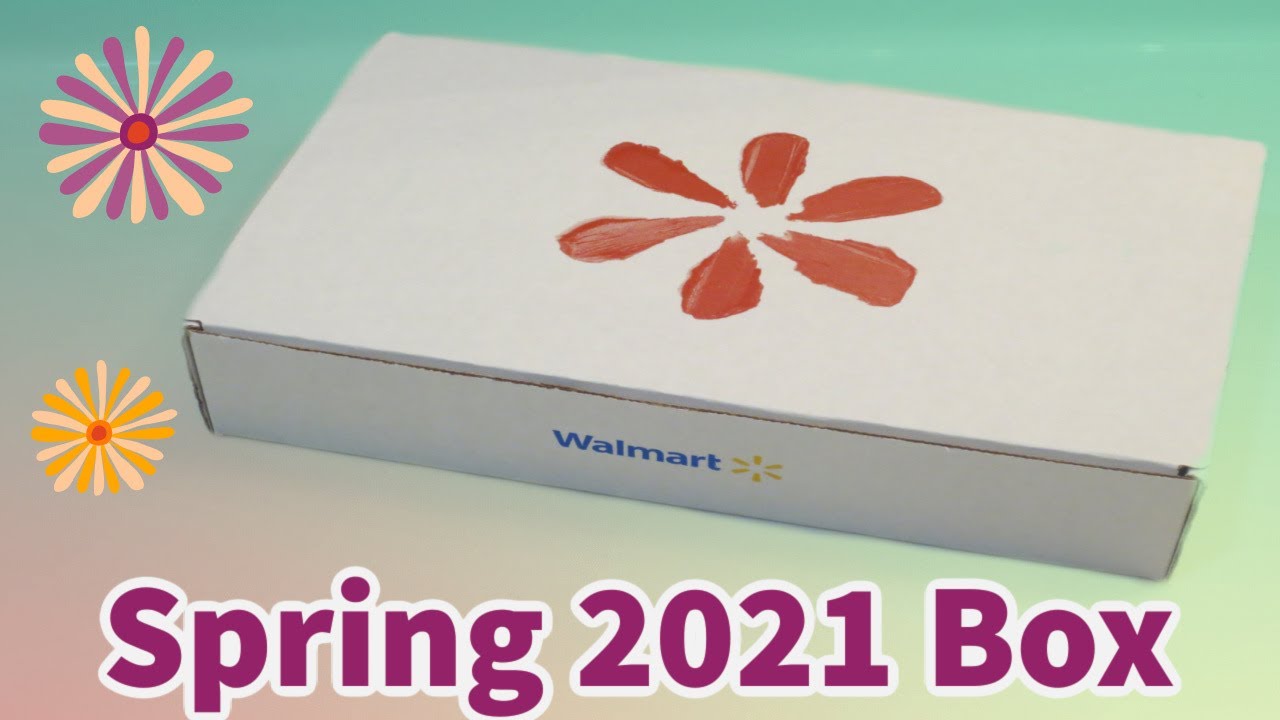Walmart Beauty Box Spring 2021 Unboxing! YouTube