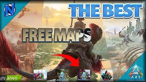 The Best Free Maps You Can play Right NOW on Ark Survival Ascended!!