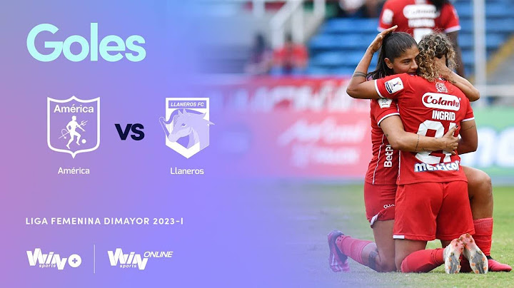 América vs. Llaneros  (Goles) | Liga Femenina BetPlay Dimayor 2023 | Fecha 2