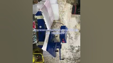 Automatic double bed Fusing machine/ T shirt printing machine